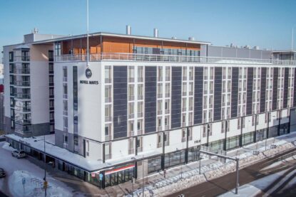 Uusi moderni Hotel Matts aukeaa Marinkylään Espooseen keväällä 2021.